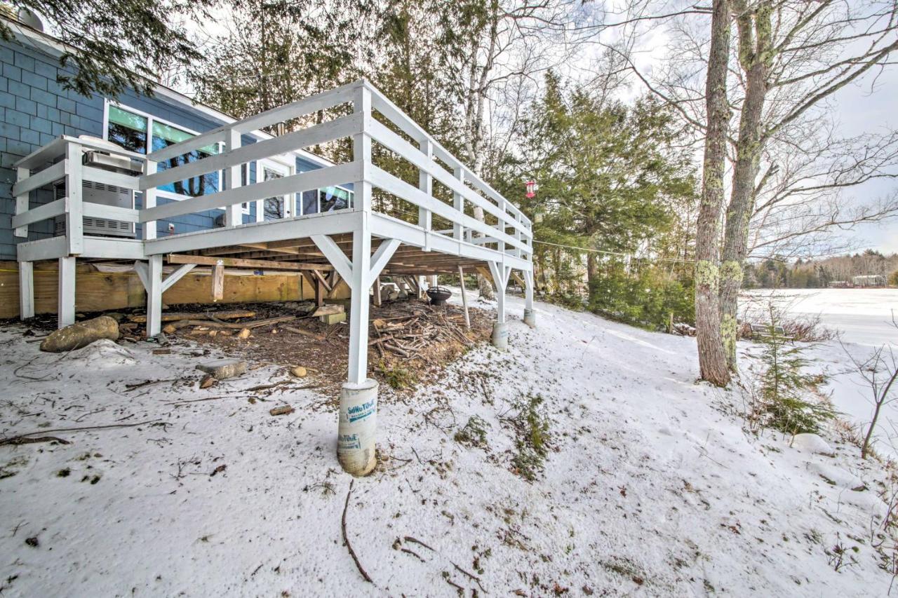 Coburn Palmyra Cottage With Deck On Whites Pond! מראה חיצוני תמונה